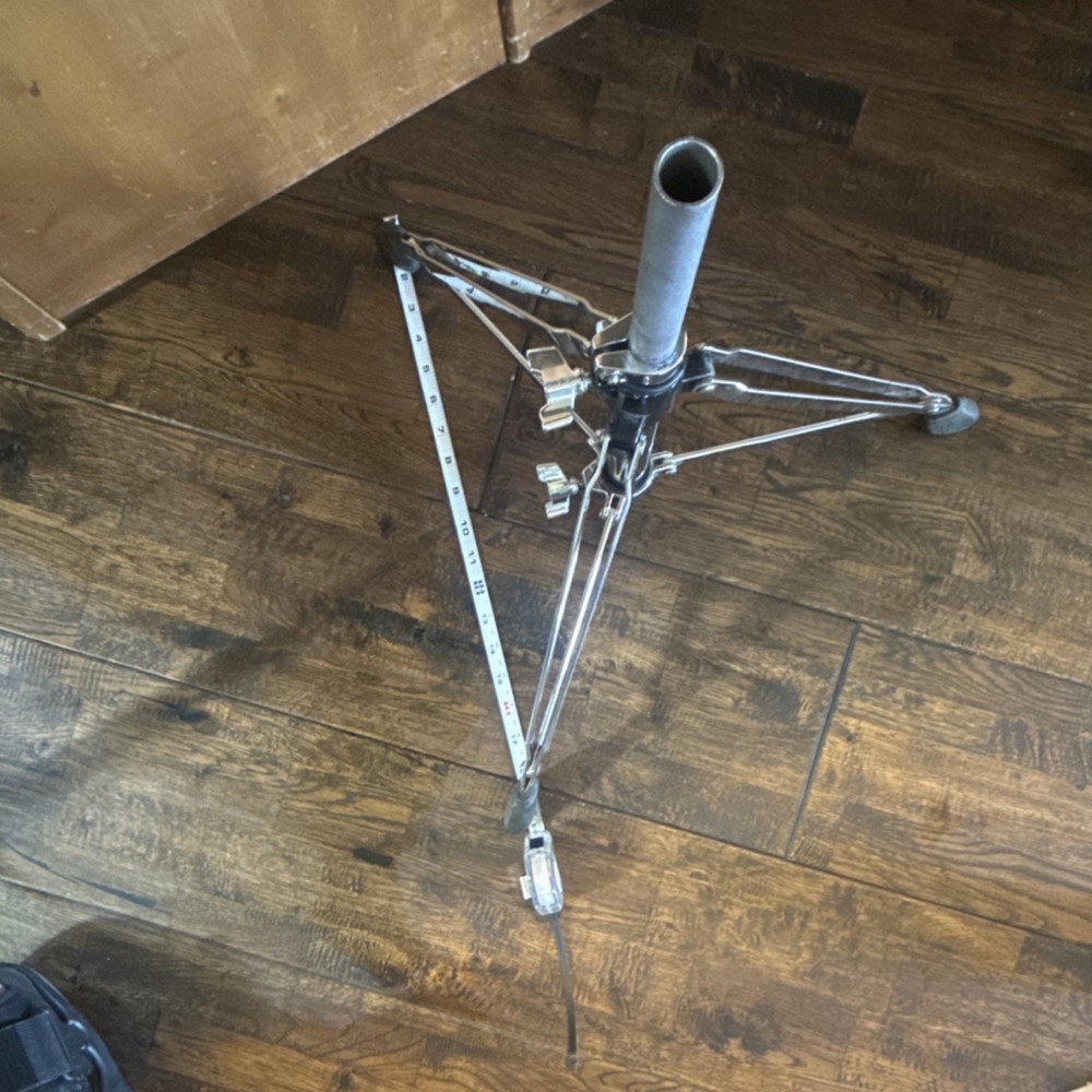 Gibraltar Double Braced Metal 20” Tripod Percussion Stand Silver
