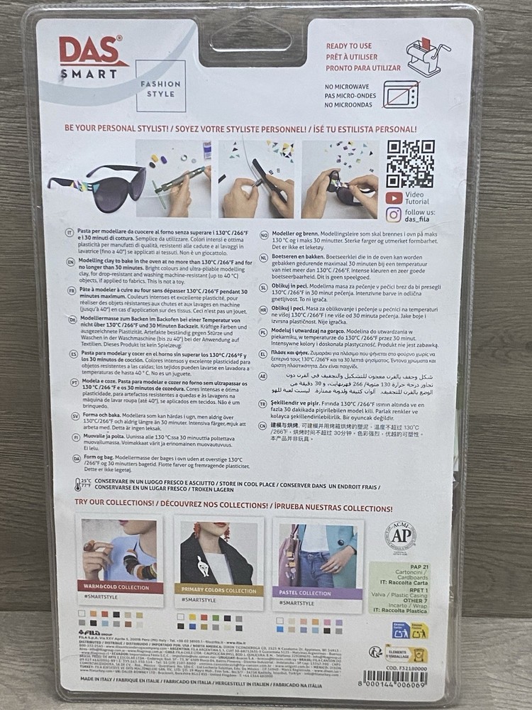 DAS Smart Clay Collection 1oz 12/Pkg-Harmonic