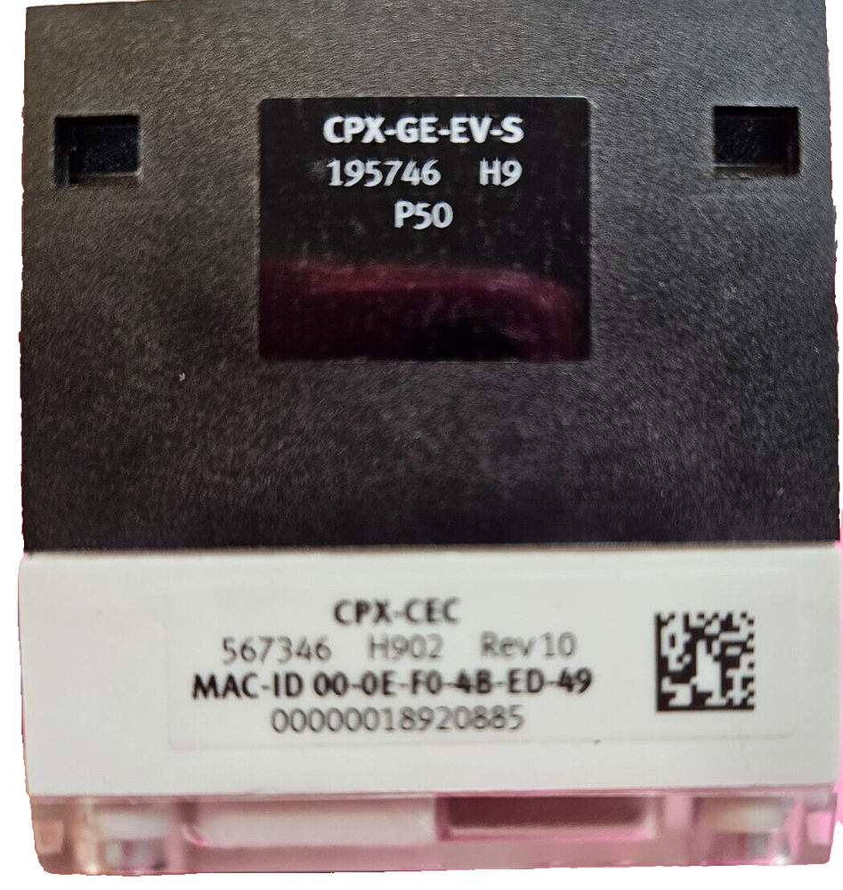 FESTO CPX-CEC 567346 h902 Ethernet Controller Codesys