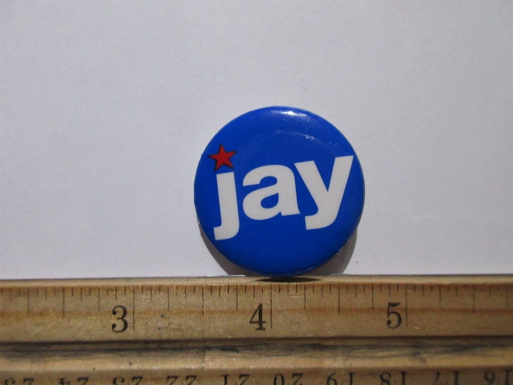 Jay Rockefeller West Virginia Senator 2002 pin pinback button 1.25"