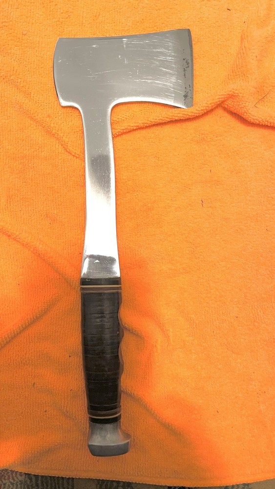 KA BAR Hatchet Leather Handle and holster