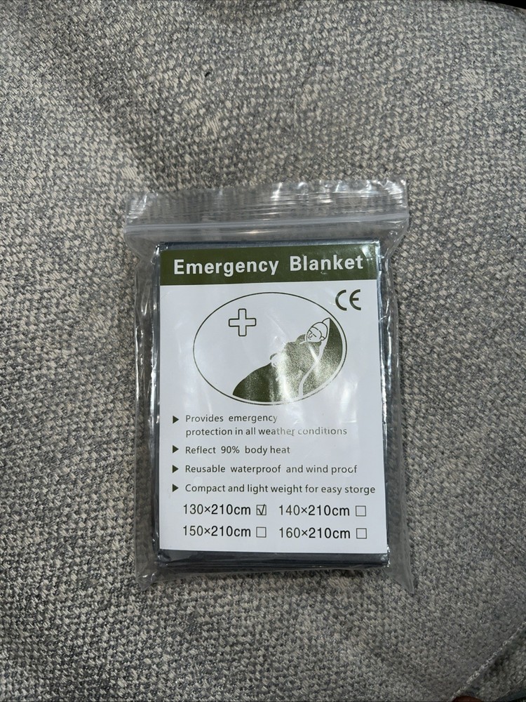 Emergency Blanket 130 X210 Cm
