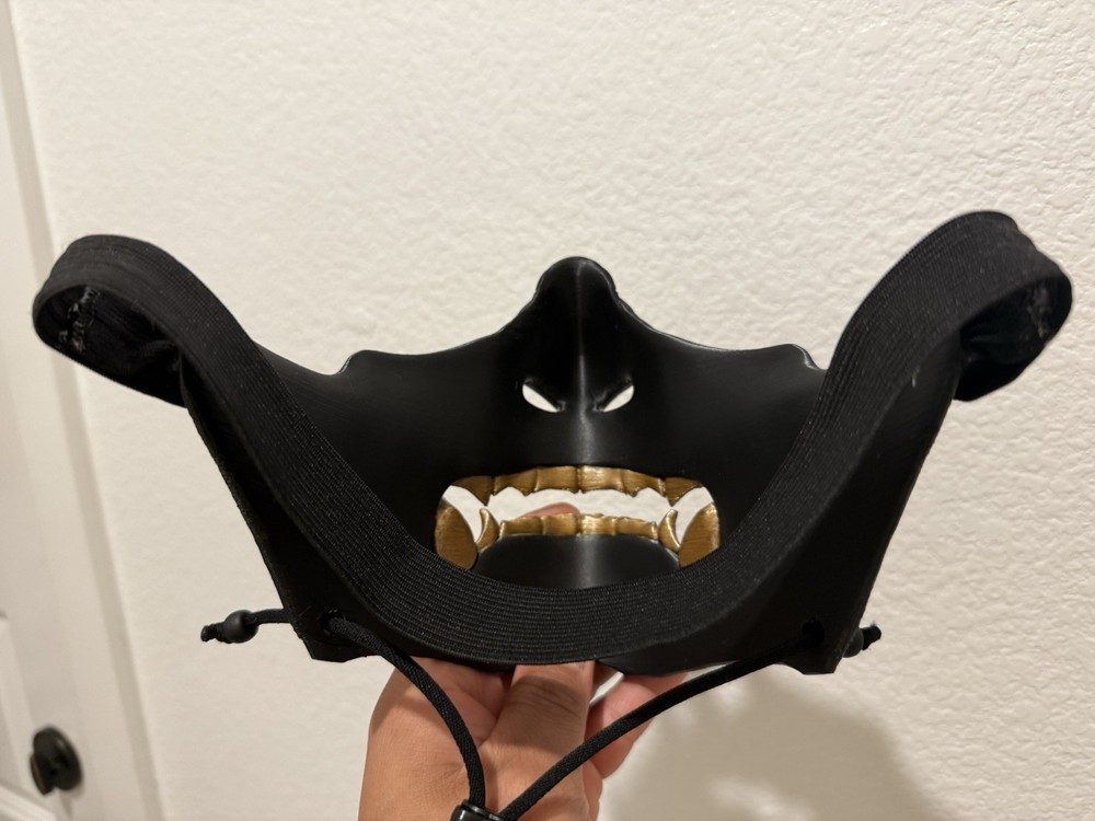 3D Printed Oni Mask Samurai Mask