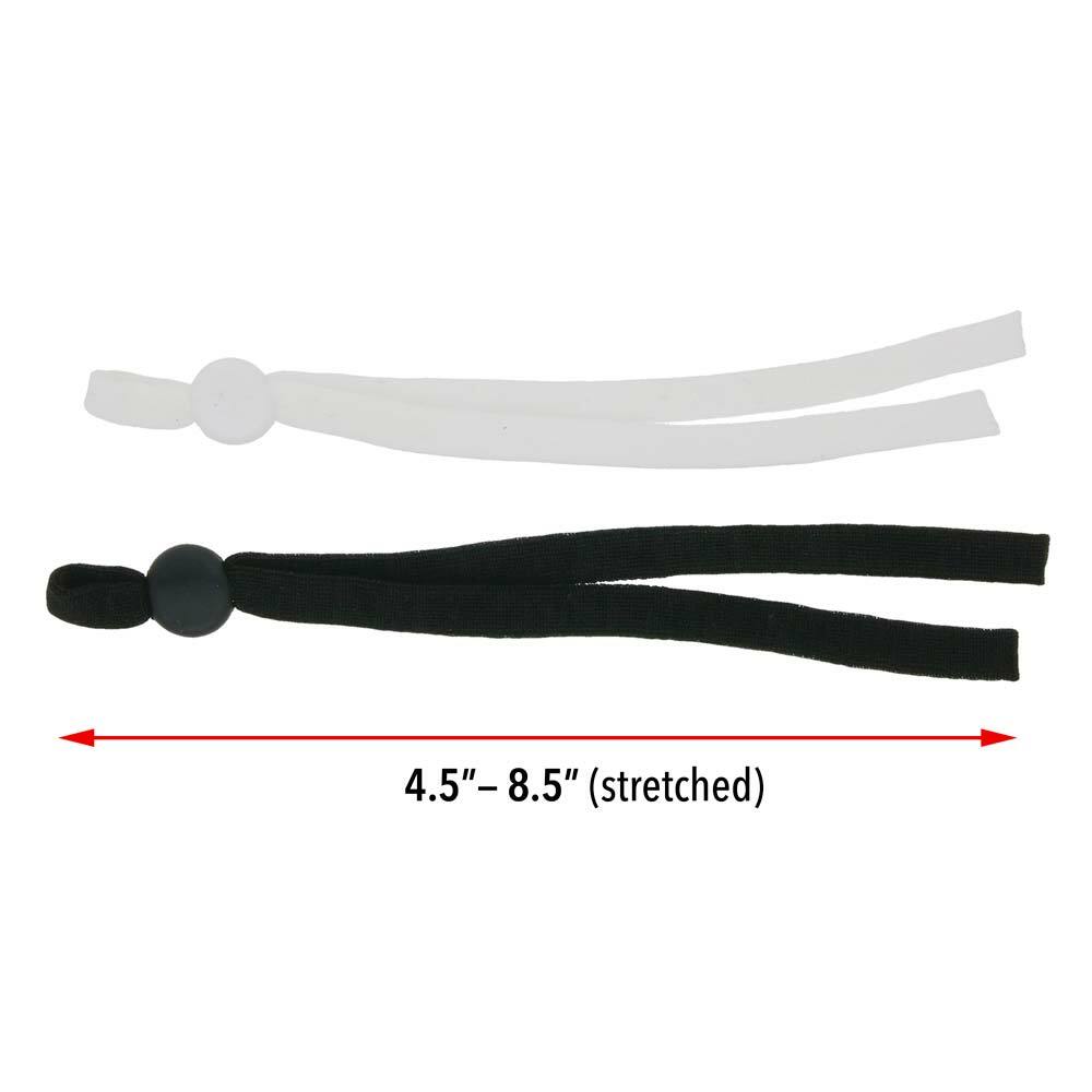 Fablastic 5mm Flat Spandex Cord 43950 12 Stretch Adjustable Ready to Attach Mask