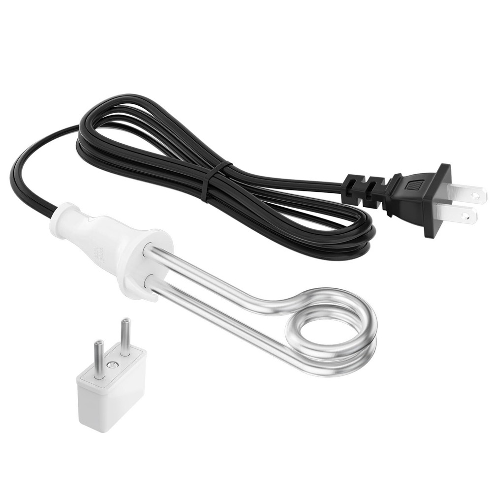 Immersion Water Heater 300W 120/240V Portable Immersion Water Heater Element ...