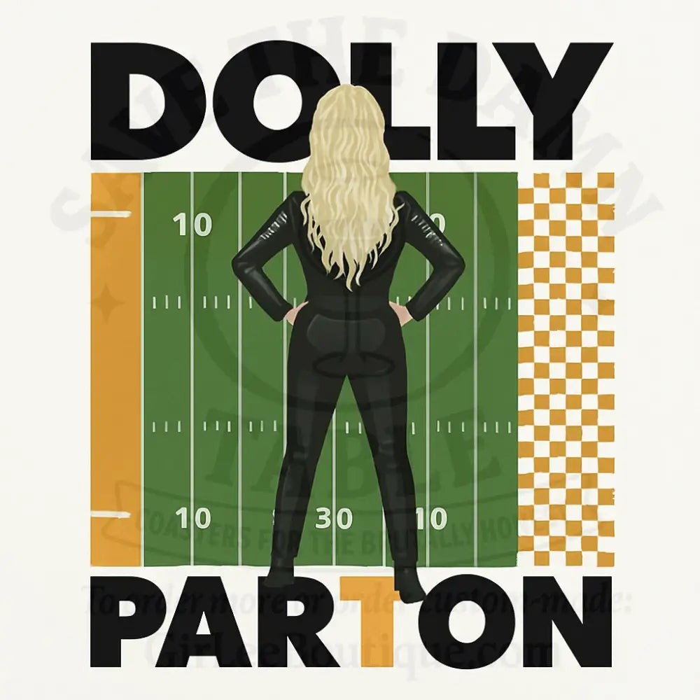 Handmade Coaster - Dolly: Taking Over the Field