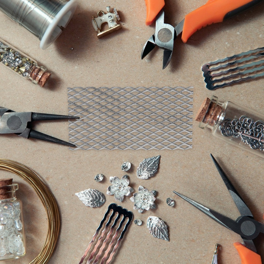 Electroplated Titanium Mesh Electrode Jewelry Plating Electroplating Tool