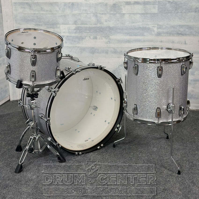 Ludwig Classic Maple Super 70s 3pc Drum Set "Silver Ghost"