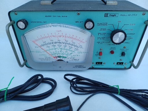 Vintage Knight KG-375 A Universal Auto Analyzer