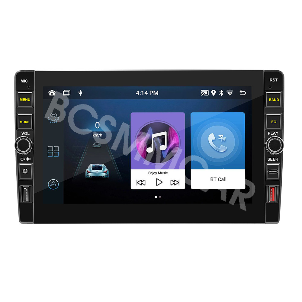 2Din Android Car Stereo Radio Bluetooth GPS Navigation for Carplay Android Auto