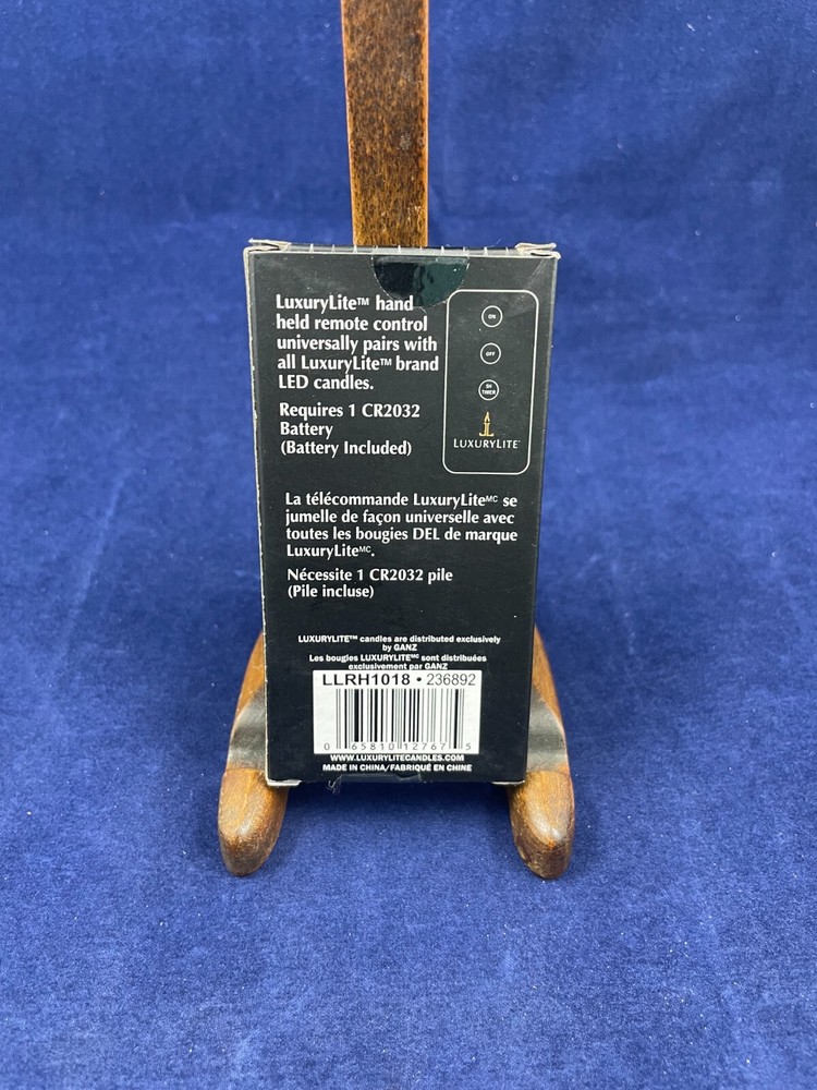 LuxuryLite Hand Held Remote Control for LED Candle Two Pack