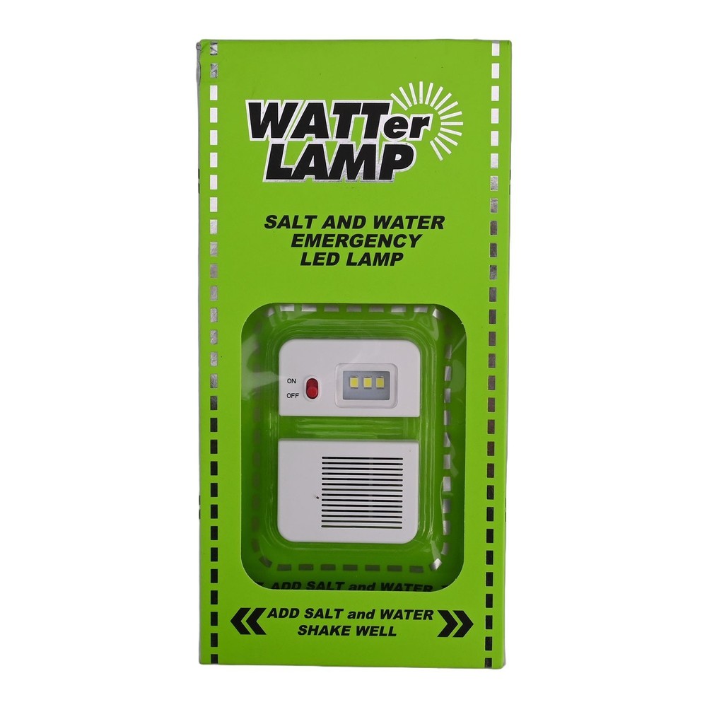 Pollution Salt Water Lamp Convenient and Eco Friendly Lighting Solution