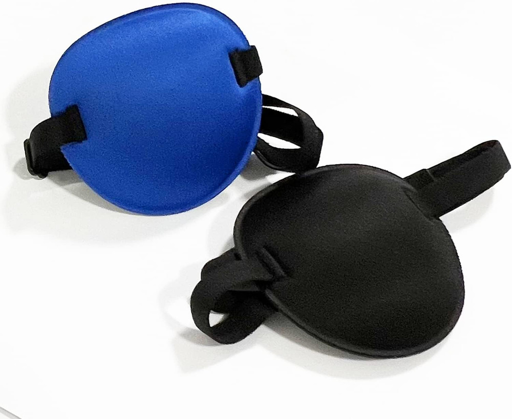 2PCS Eye Patch, Medical Eye Patches for Adults, Adjustable 3D Eye Patch, Soft...