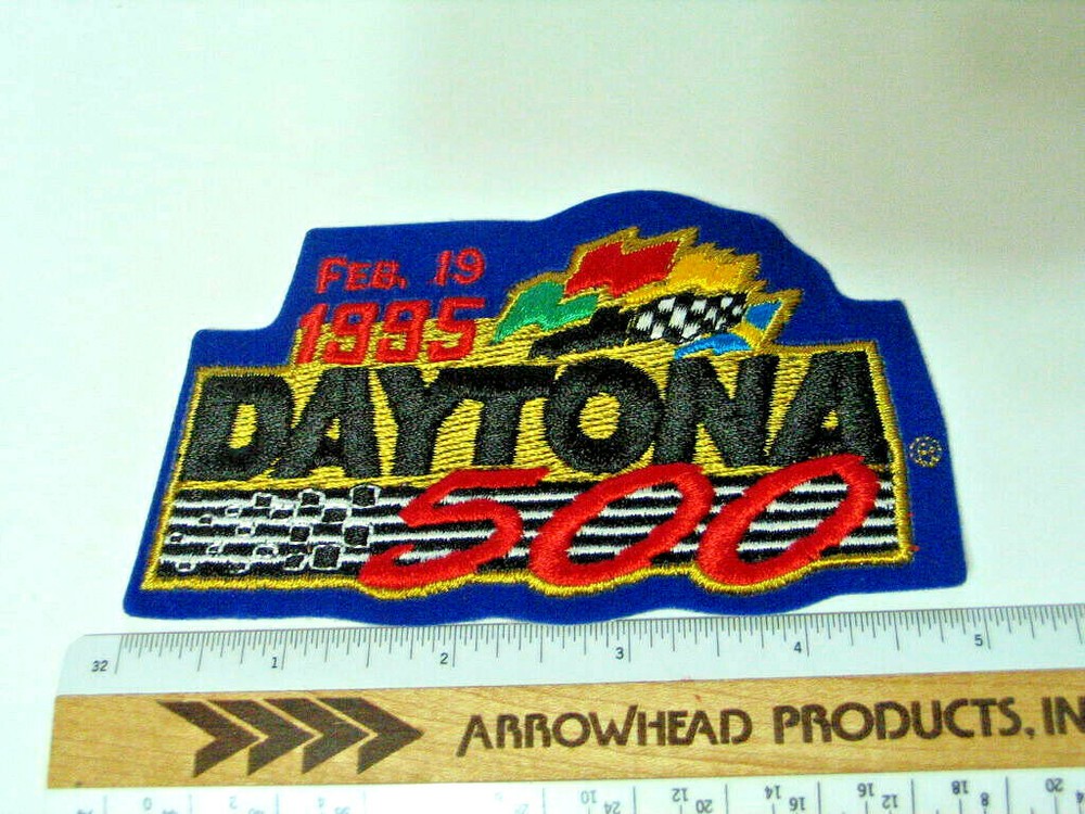 Daytona 500 1995 Patch Vintage