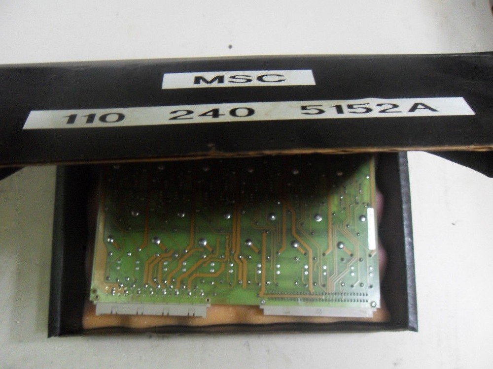 1 NETSTAL MSC-110.240.5153 RELAY BOARD
