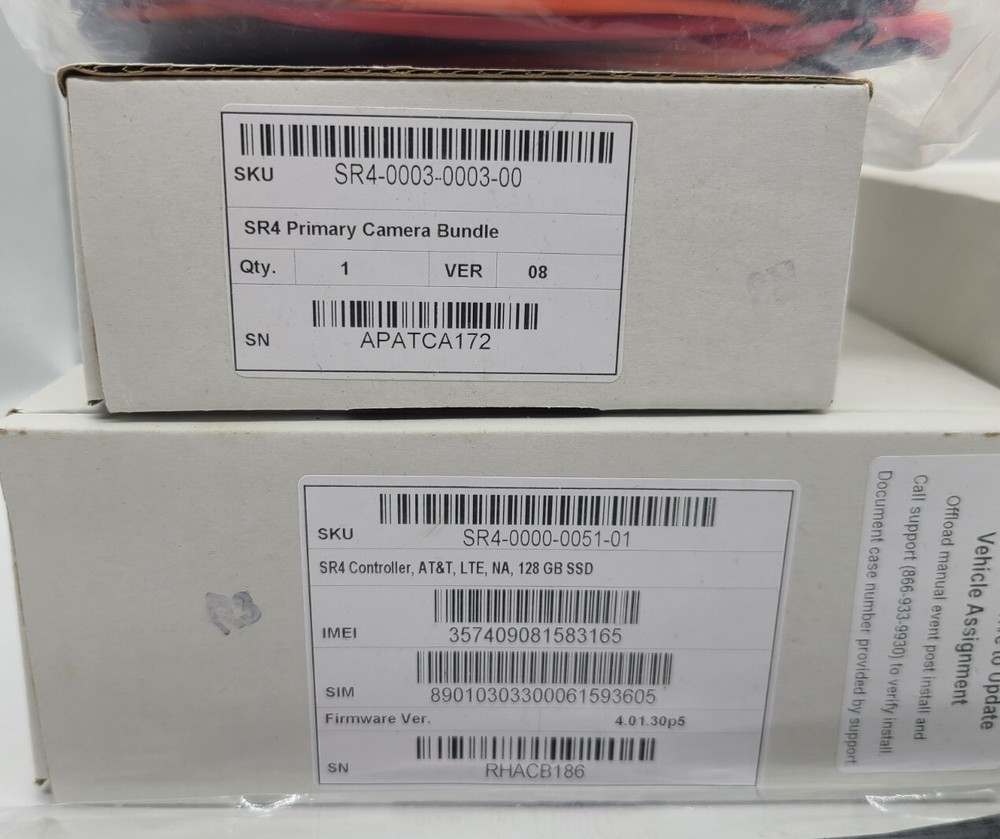 Omnitracs SmartDrive SmartRecorder4 Kit (SR4 Controller, Sensor, Cameras Keypad)