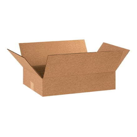 18 x 12 x 3" Flat Corrugated Boxes, ECT-32 Brown Shipping Boxes 25/Bundle