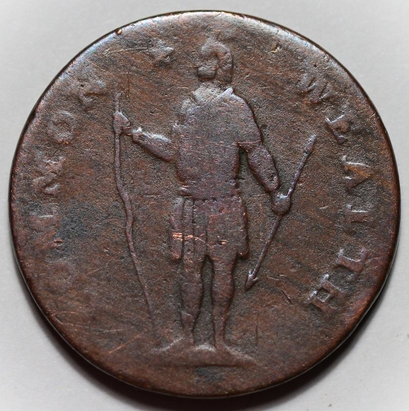 1788 Massachusetts Colonial Copper Cent