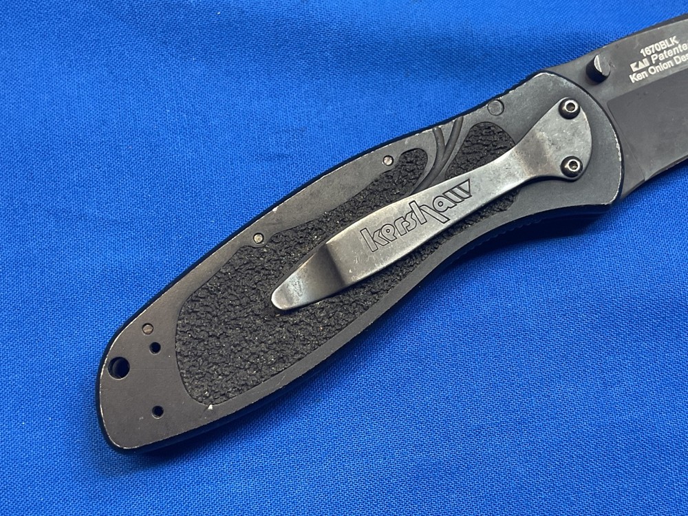 Kershaw Blur 1670BLK Folding Pocket Knife