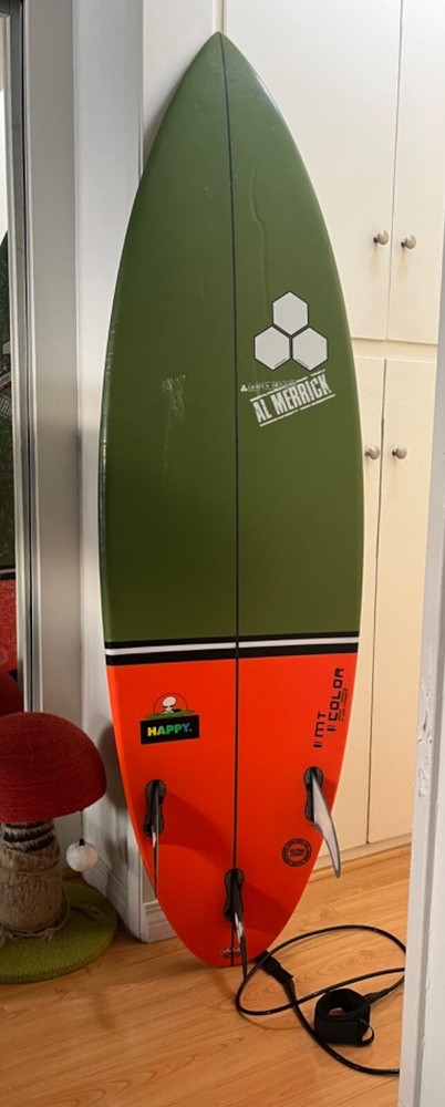 5'8" Channel Islands Custom Happy Surfboard