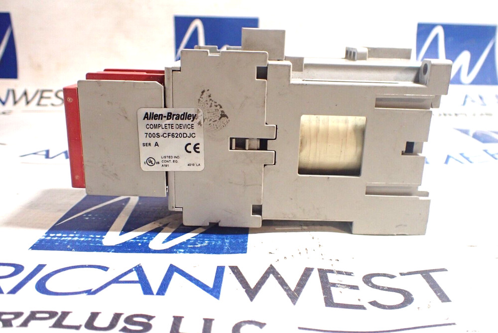 Allen Bradley 700S-CF620DJC Ser A Safety Control Relay