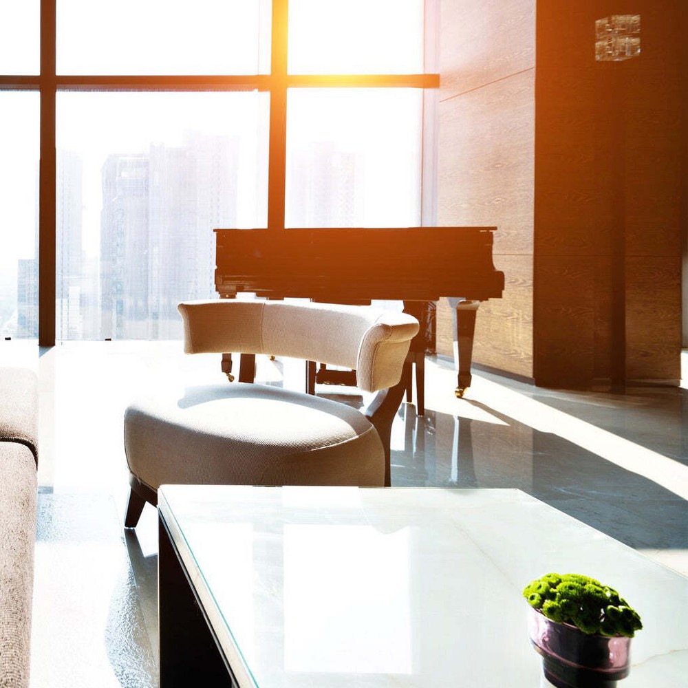 14" Square Tempered Table Protectors By Spancraft Glass