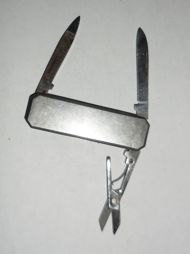 VINTAGE BARLOW POCKET KNIFE SCISSORS BEAUTIFUL HANDLE DESIGN NR