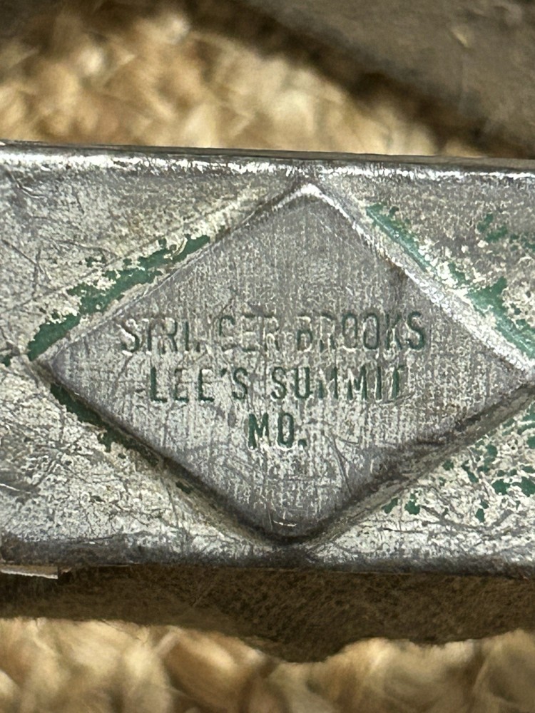 Vintage Stringer Brooks Lineman Pile Tree Climbing Gaffs