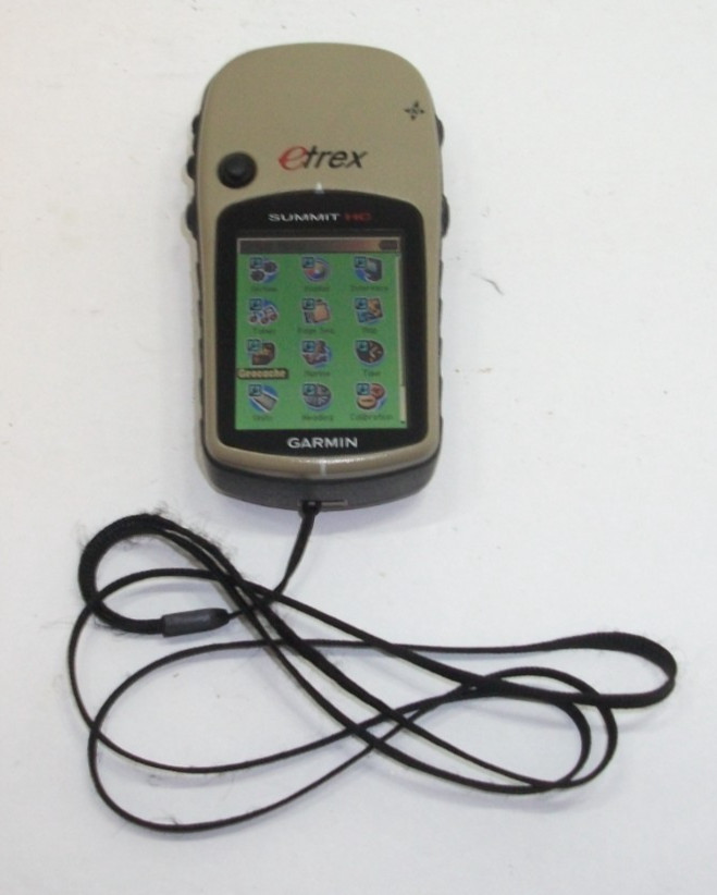 GARMIN eTrex Summit HC Handheld GPS Receiver Unit Tested Working