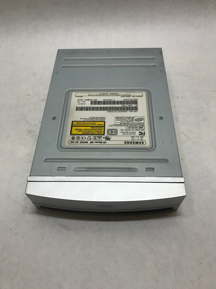 Samsung CD-Master 48E IDE Drive Model SC-148 Tested & Working Silver - DW