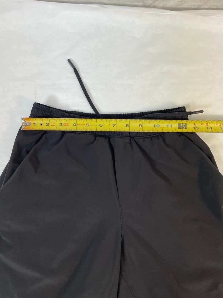 Lululemon Men's Black Drawstring Shorts Size S Small