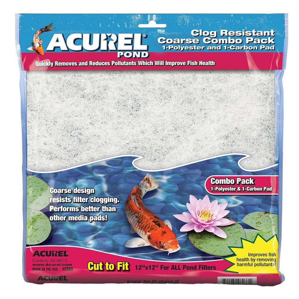 RA Coarse Polyester & Carbon Pad Combo Pack - 12" x 12"