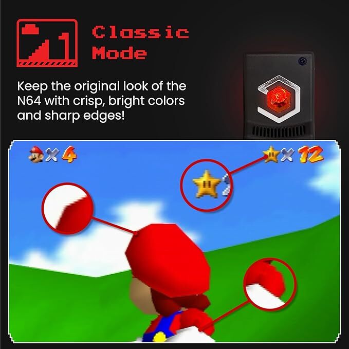 Eon Super 64 | N64 HD Adapter- (NTSC)- Plug &Play