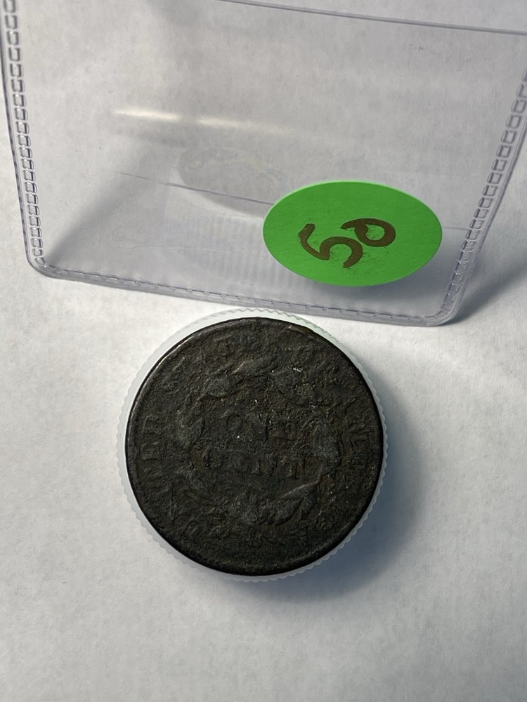 1837 Coronet Head Large Cent