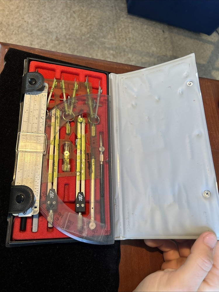 Vintage Lutz US Government Drafting Set