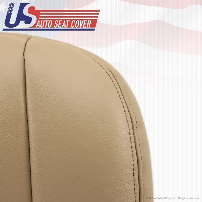 2002 2003 2004 Ford Excursion Limited Driver Bottom Leather Seat Cover Tan