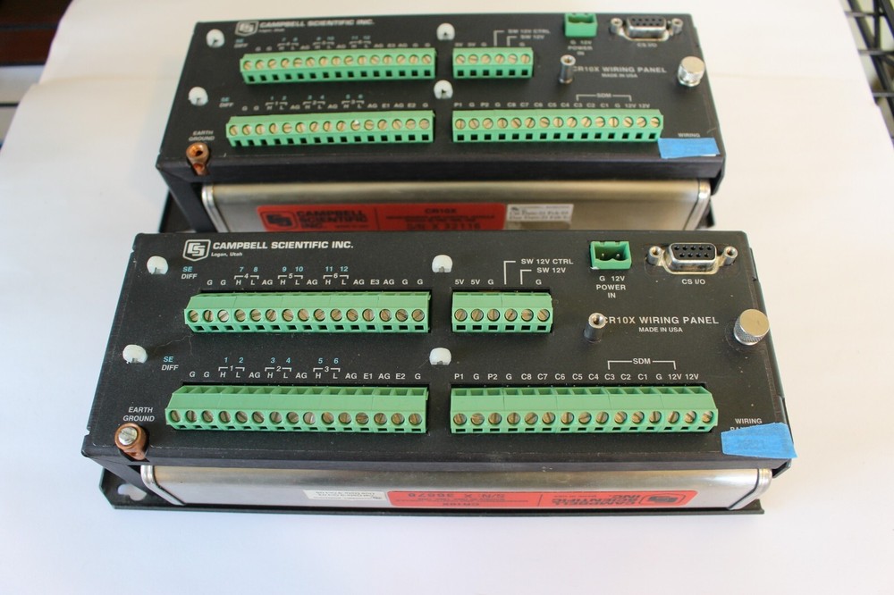 Campbell Scientific CR10X With Wiring Panel, Datalogger