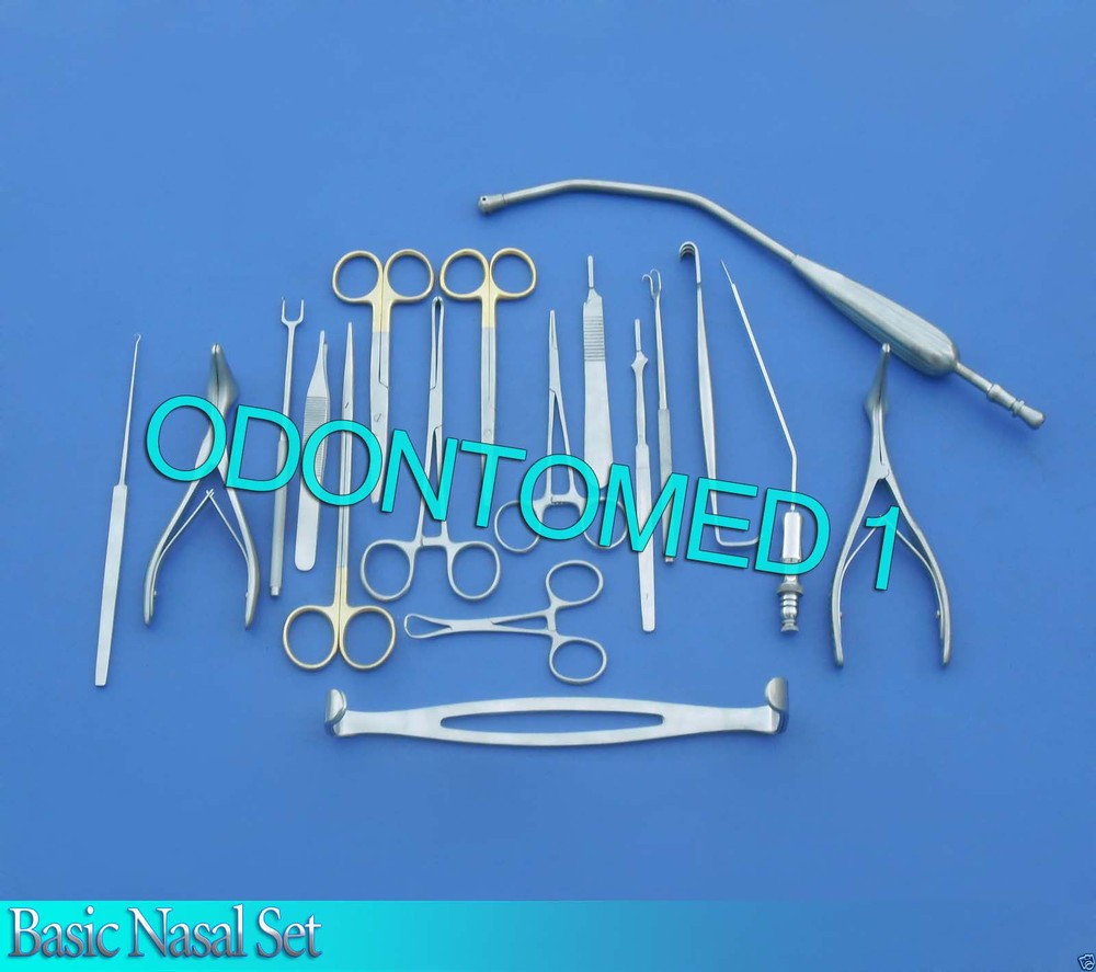 GENERAL SURGERY SET OF 63 SURGICAL INSTRUMENTS DS-993