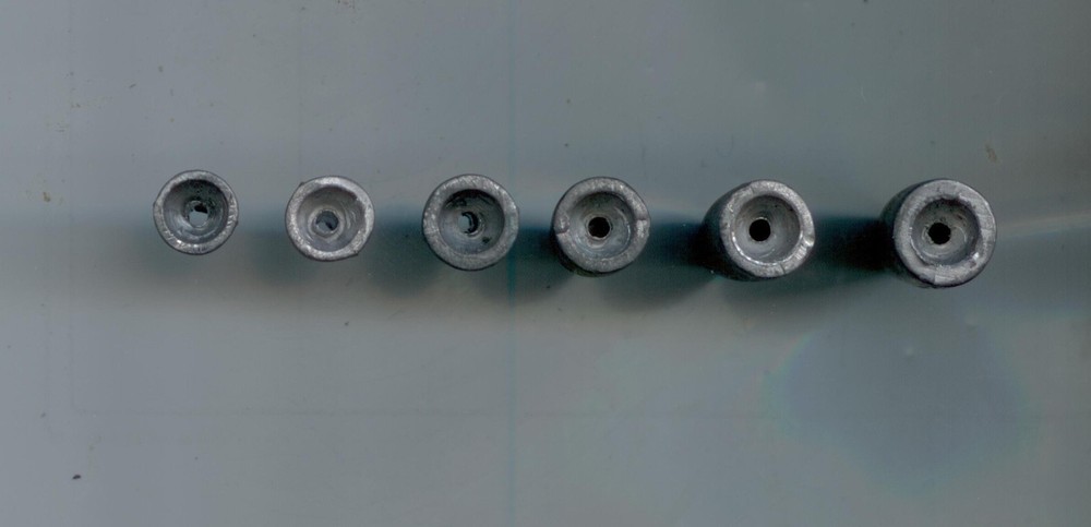 3/16oz LEAD WORM WEIGHTS - 10 PER PACK - BY S & J's TACKLE BOX