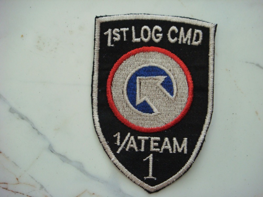 US 1st LOGISTIC COMMAND 1/A TEAM,  VIETNAM WAR PATCH