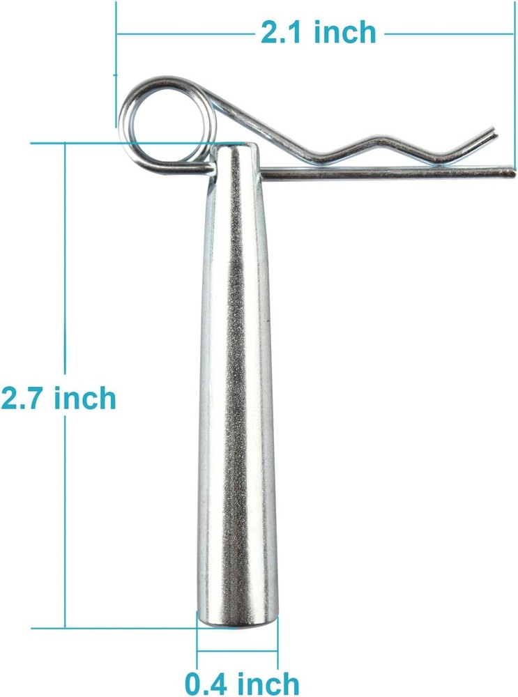 30 Sets Conical Coupler Pins with R-Clip Stage Lights Truss Replace Accessories