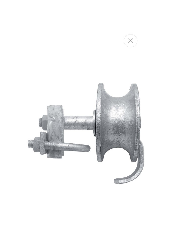 Chain Link Fence Rolling Gate Track Wheel Roller