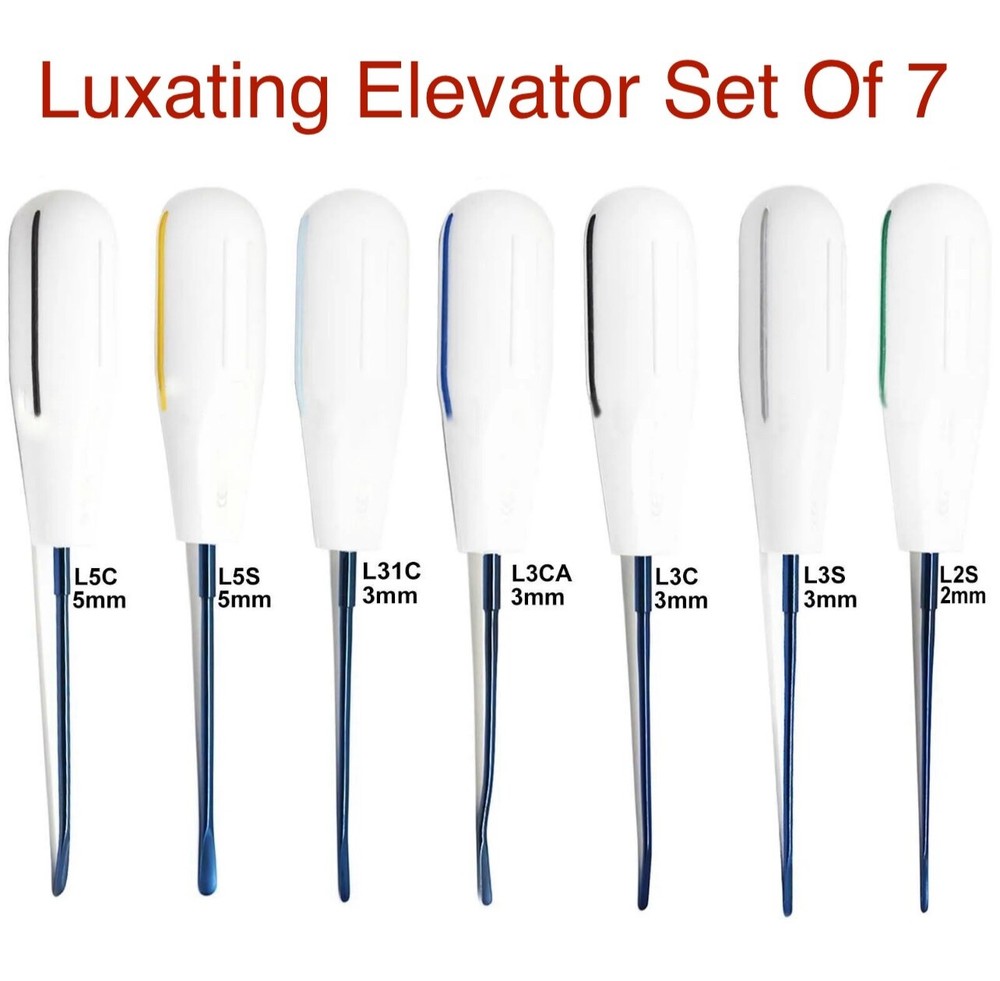 Root Tip Extraction Luxating Elevators Dental Elevators