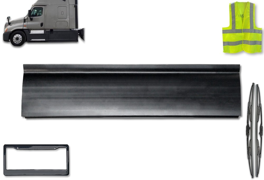 Rear Panel Stripe Short for Left Driver Side Freightliner Cascadia 2008-2017