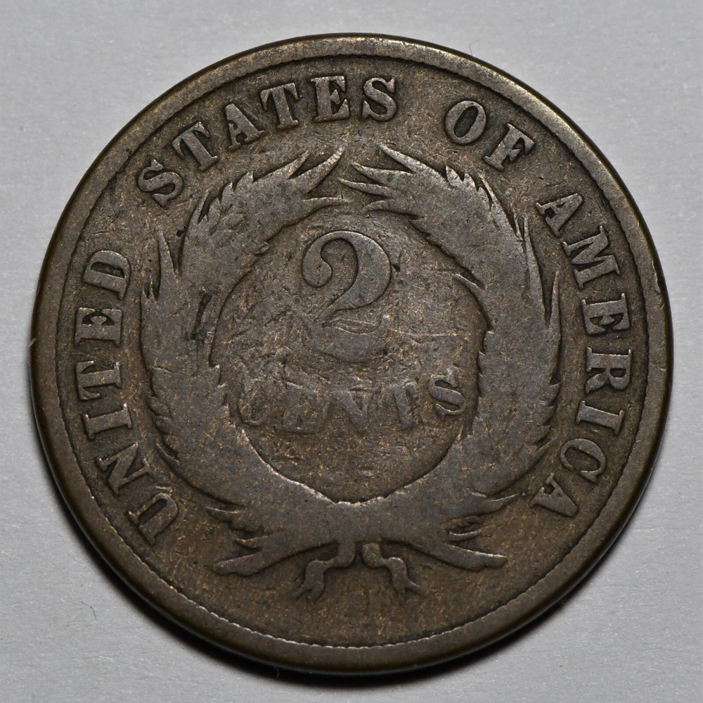 1870 2 cent piece