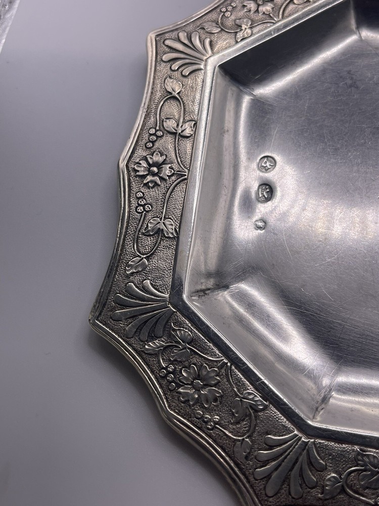 Antique Austrian 800 Silver Tray