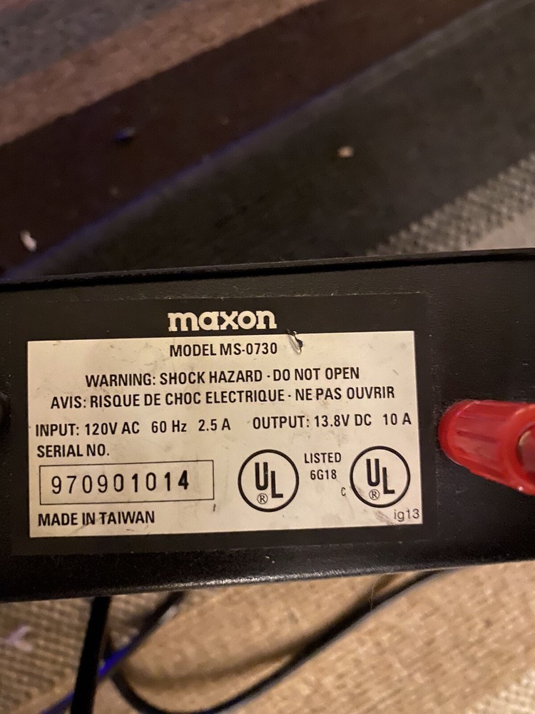 maxon sm radio model 4450