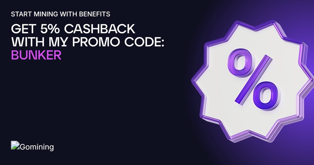 Bitcoin Mining Referral Code:  BUNKER   |  GoMining Platform