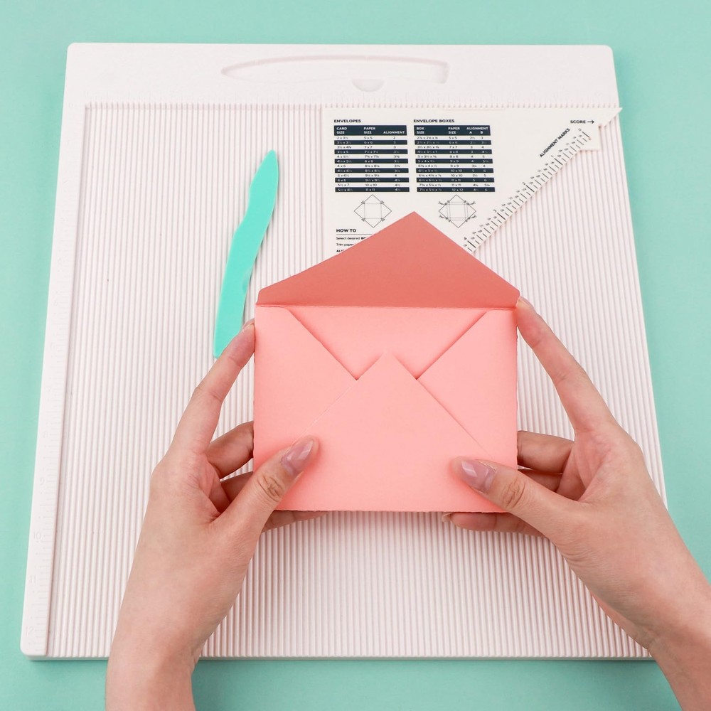 12x12 Scoring Board for Making Envelope/Envelope /Gift ; Large Multi-Purpose ...