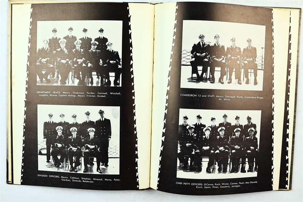 USS Compton (DD-705) 1953 Mediterranean Deployment Cruise Book